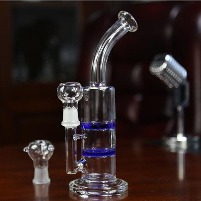 2021 Real Picture Bongs Glass Water Pipes Height 36 Cm Joint 18mm