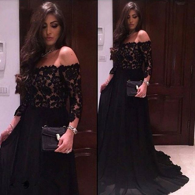 Off shoulder black dress philippines fashion Off shoulder black dress philippines fashion