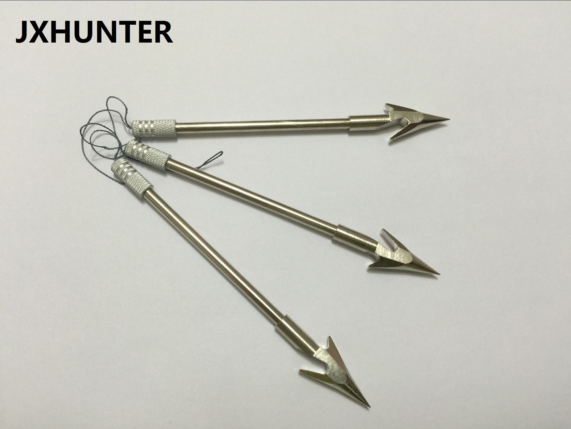 3 PK Stainless Steel Fishing Arrow Heads Broadheads For Slingshot