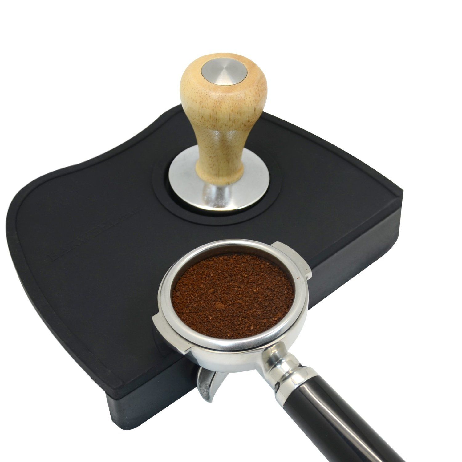 2019 Coffee Tamping Mat Espresso Tamping Mat Tamper Holder Dropped Edge