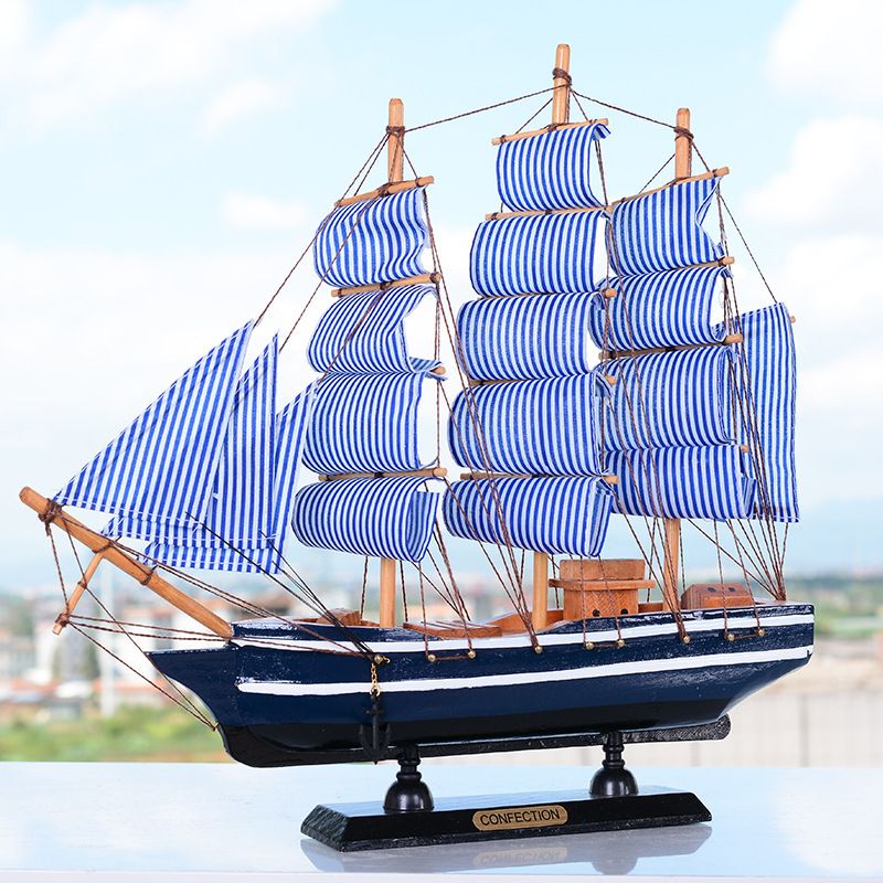 Best Wooden Boats Ship Sailboat Model Craft Carving Nautical Sailing Best Wooden Boats Ship Sailboat Model Craft Carving Nautical Sailing Mediterranean Style Home Decor Under 9 05 Dhgate Com