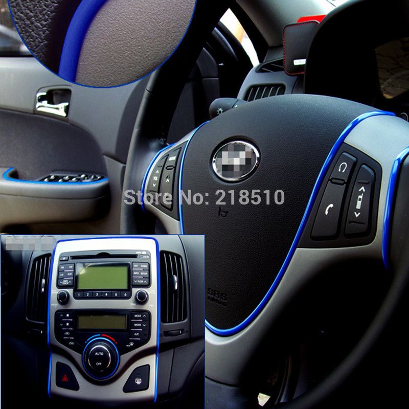 5m Car Auto Decoration Car Sticker Thread Indoor Pater Car Interior Exterior Body Modify Decal 7 Colors Drop Shipping 1pc Order 18no Track