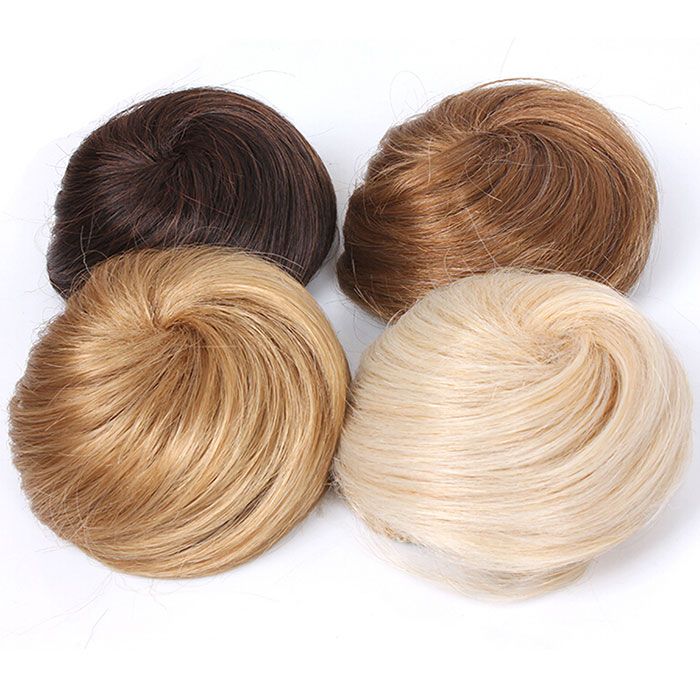 Hair Bun Chignon Extension Hairpieces Big Hair Bride Bun Ring