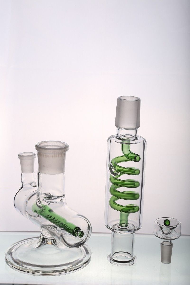 2021 11 Inches Detachable Grace Glass Bong Easy To Clean Glass Water