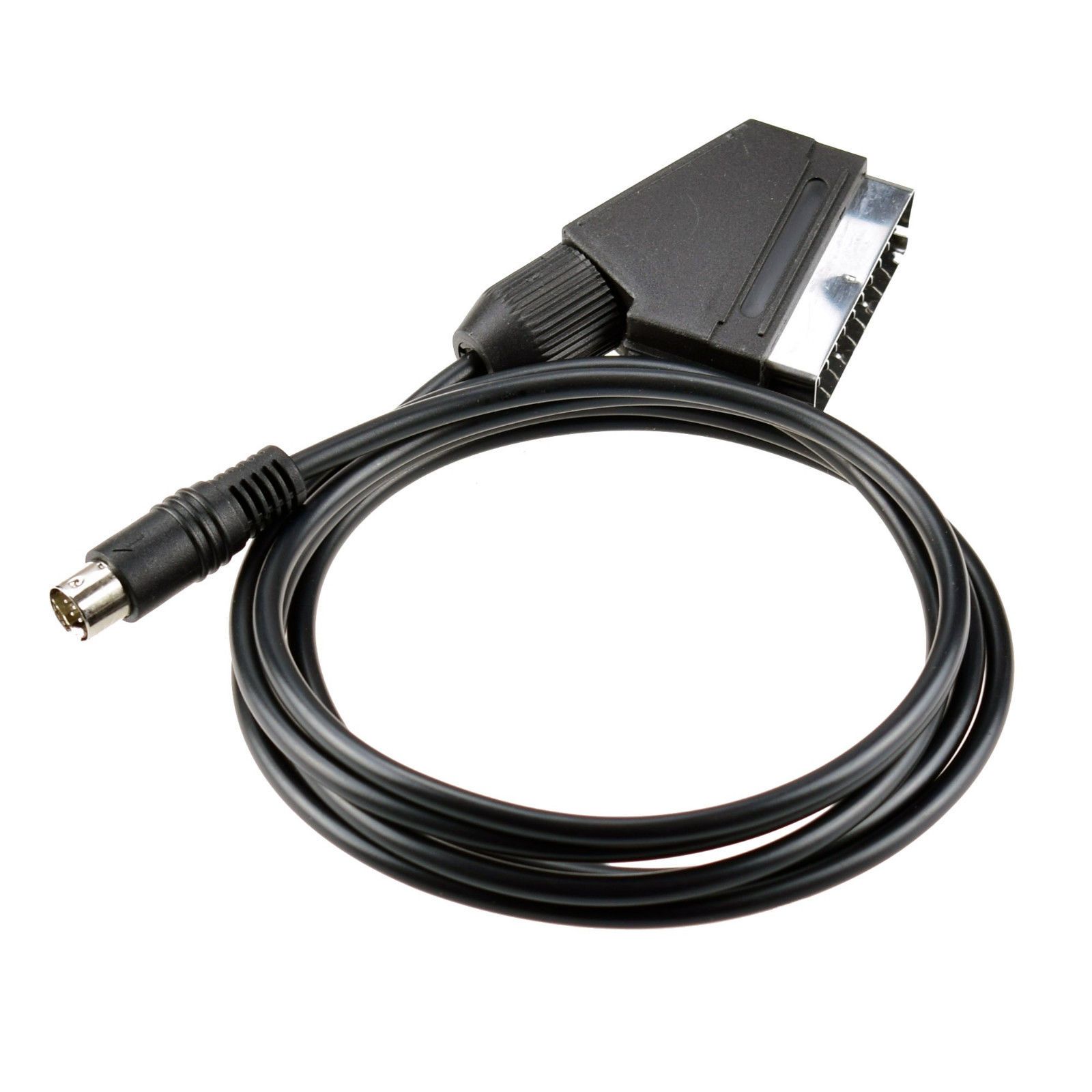 1.8m 6ft Scart RGB Cable For Sega Saturn Console FULL RGB Scart TV