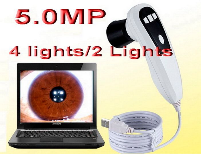 Newest 5.0 Mp Usb Digital Iriscope Iris Analyzer / Eye Iriscope / Eye