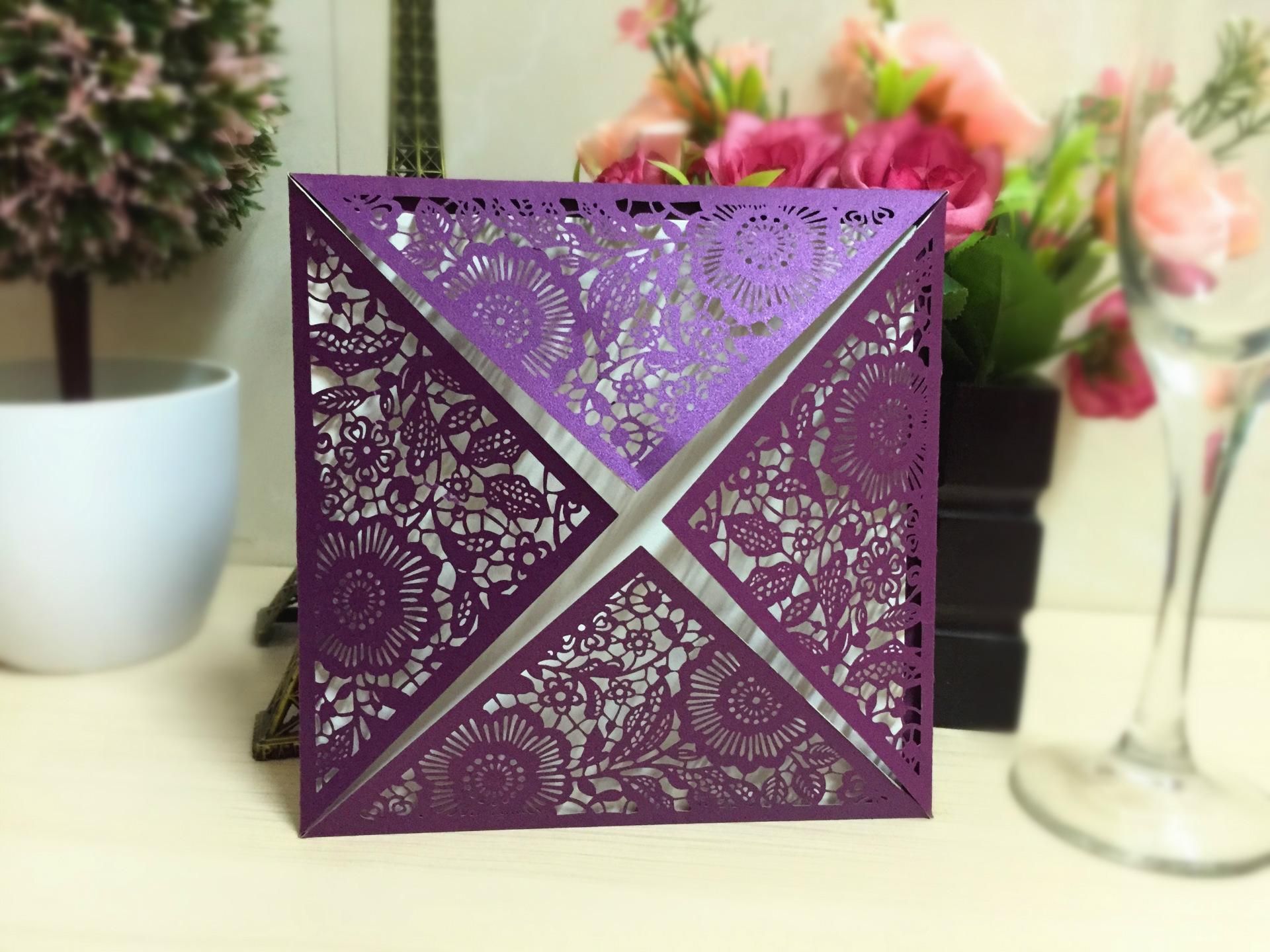 2016 printing laser cutting new wedding favors wholesale