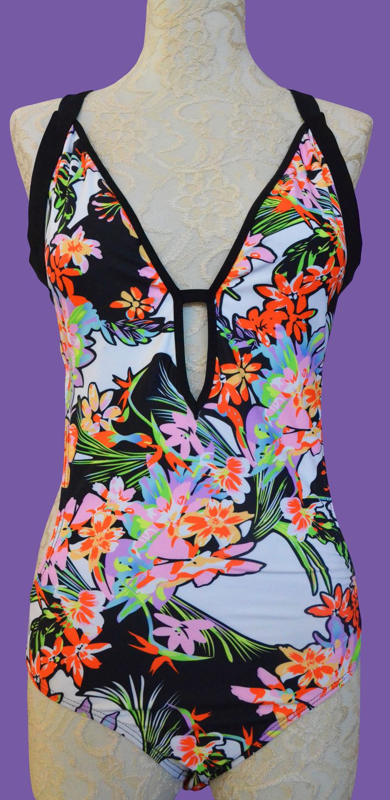 2021 Hot Selling One Piece Swimsuit Ladies Vintage Brazilian Swimwear