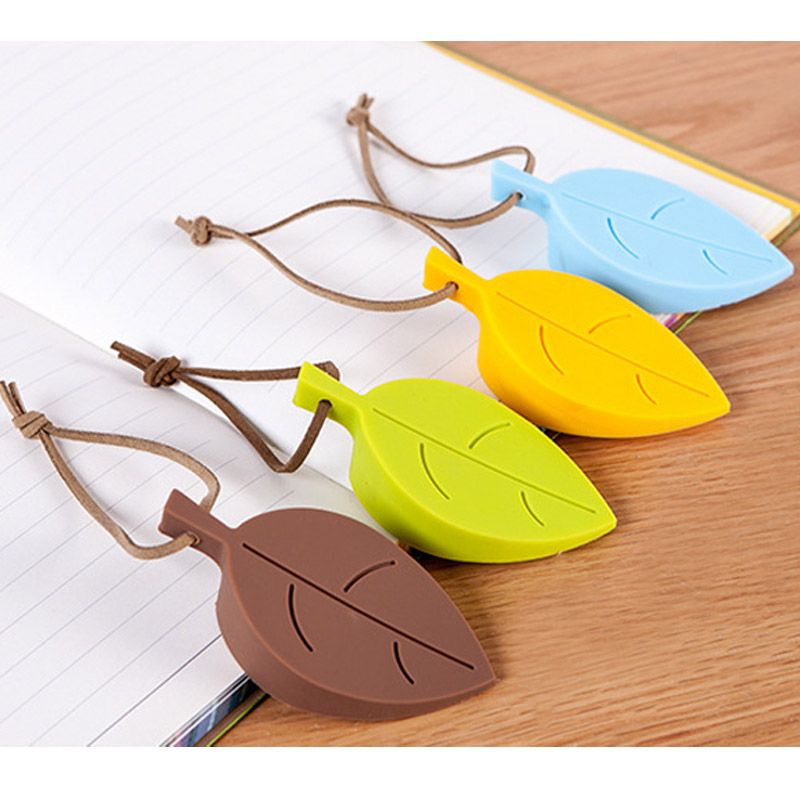 Silicone Door Stopper Wedge Finger Protector Cute Cartoon Leaf
