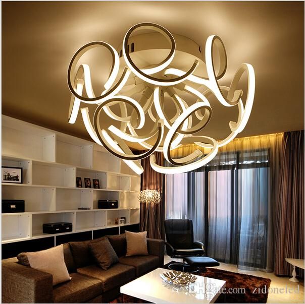 Best 2018 Creative Modern Minimalist Led Ceiling Lighting Vanity Best 2018 Creative Modern Minimalist Led Ceiling Lighting Vanity Lights For Living Room Bedroom Aluminum Acrylic Home Dec Lamp Under