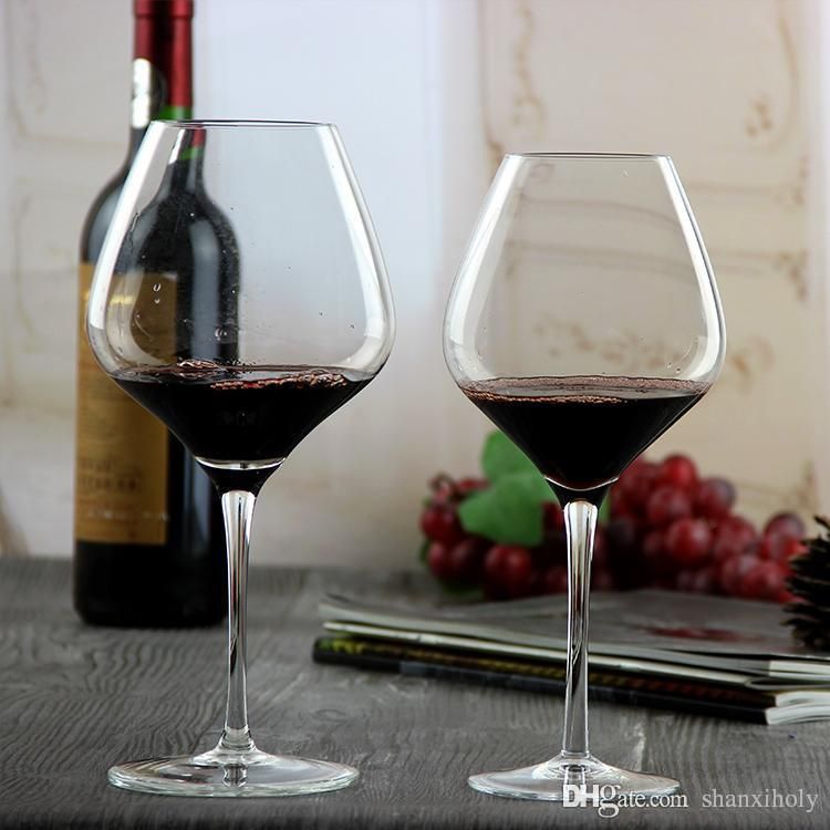 2019 Hot Sale Crystal Red Wine Glass Giant Long Stem Wine Glass From