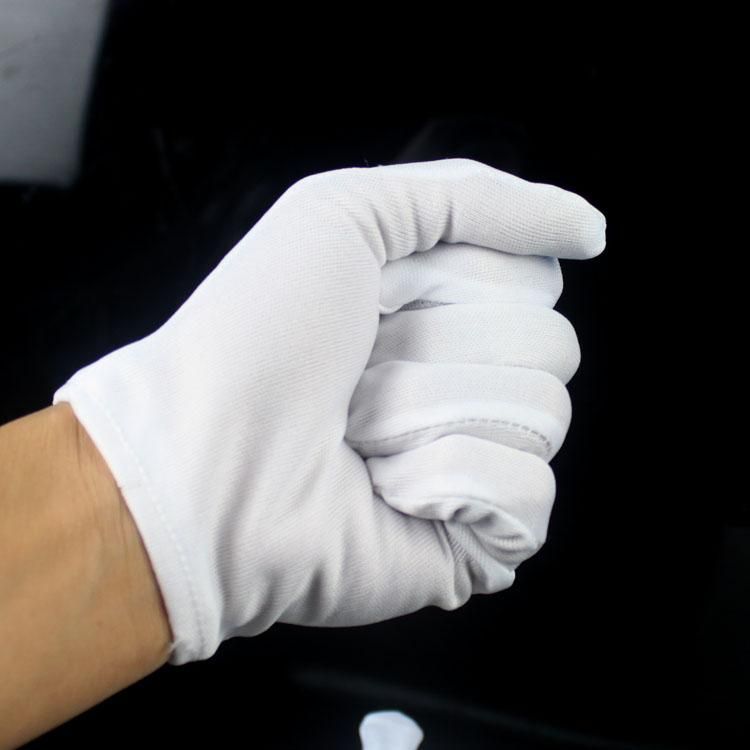 2021 Street Dance White Gloves Hip Hop Dance Gloves White Dancing Party