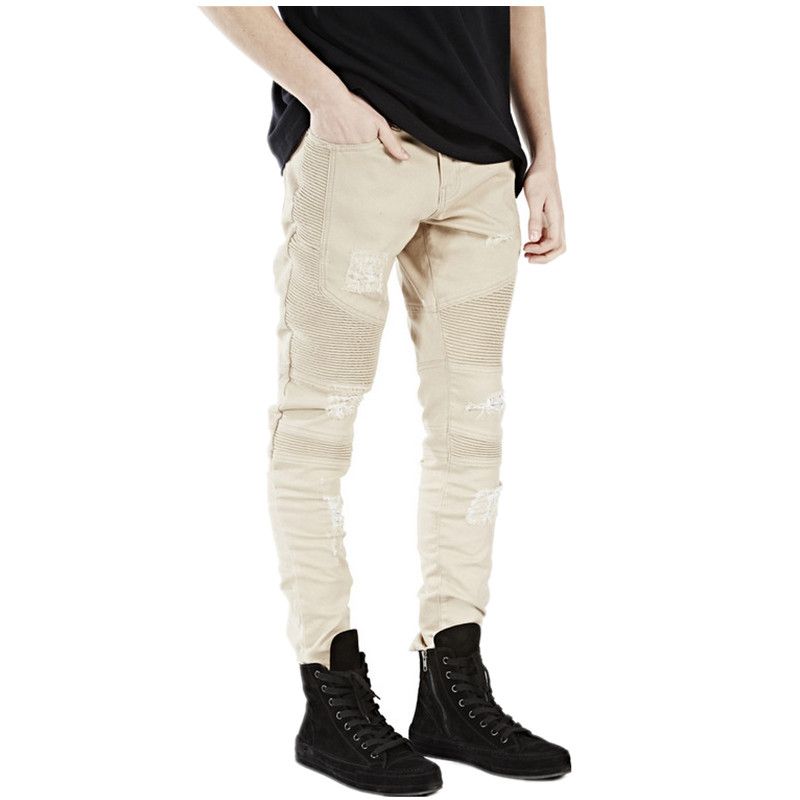 biker jogger jeans