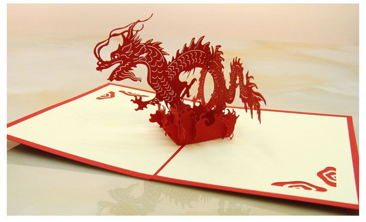 Acheter Pas Cher Cartoon Dragon Pliable Anniversaire Carte Postale 3d Pop Up Cartes De Vœux A La Main Papier Artistique Artiste Fete Fete Des Enfants Pour Enfants Enfants Du 1 23 Fr Dhgate