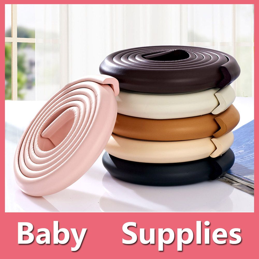 Colorful Bd Kids Baby Safety Rubber Foam Per Strip Table Edge Corner Protect Length 2m