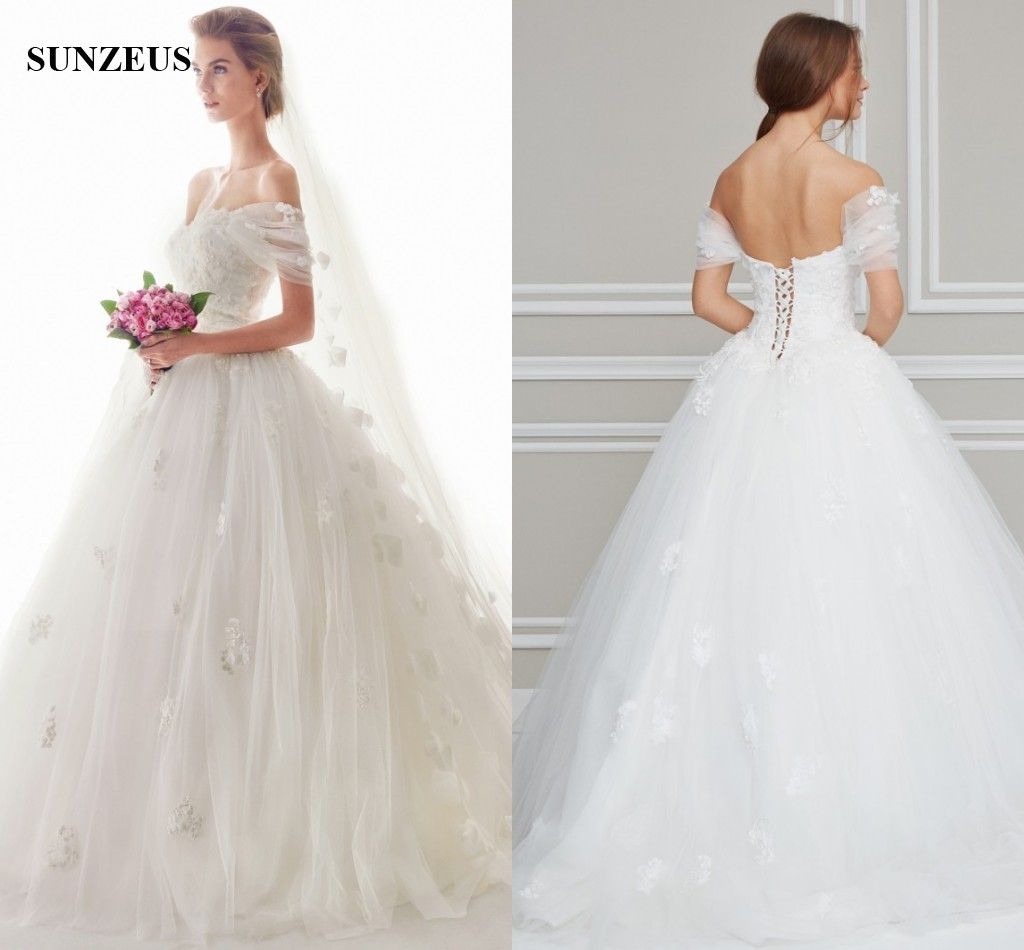 beautiful puffy wedding dresses