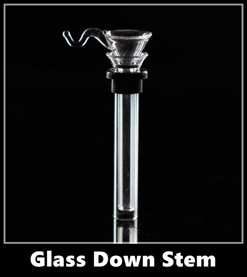 Glass Male Slides And Female Stem Slide 10cm Funnel Style With Black
