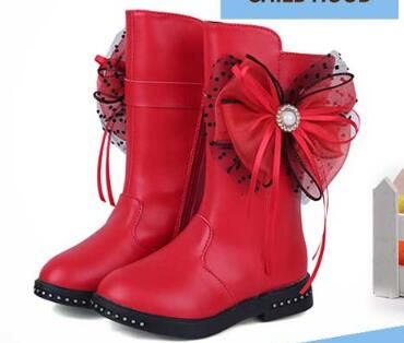 girls korean version of the leather martin boots autumn and winter girls size 2 boots