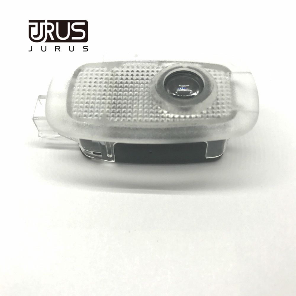 2019 A Pair For Mercedes Light Car Door Logo Emblem Lights S