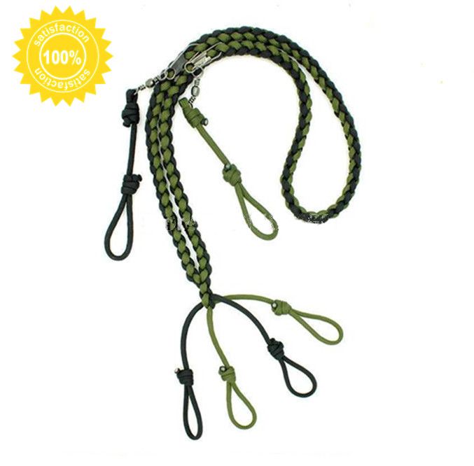 2019 Duck / Goose / Predator Call Paracord Lanyard 6 Loop Hunting CAMO