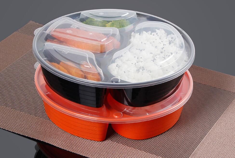 4 compartment takeaway containers