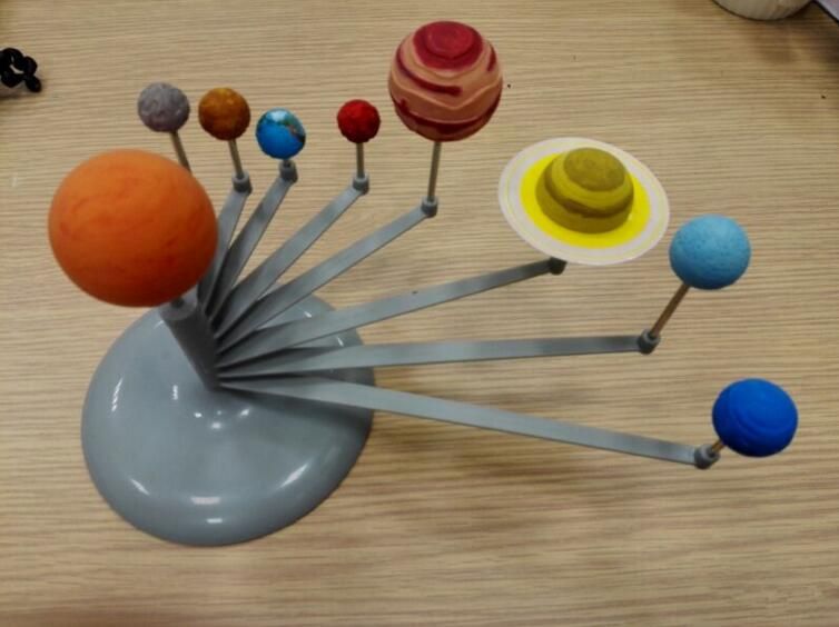2019 Good Toy Diy The Solar System Nine Planets Planetarium Model Kit Science Astronomy Project Early Education For Children Wiith Retail Box From