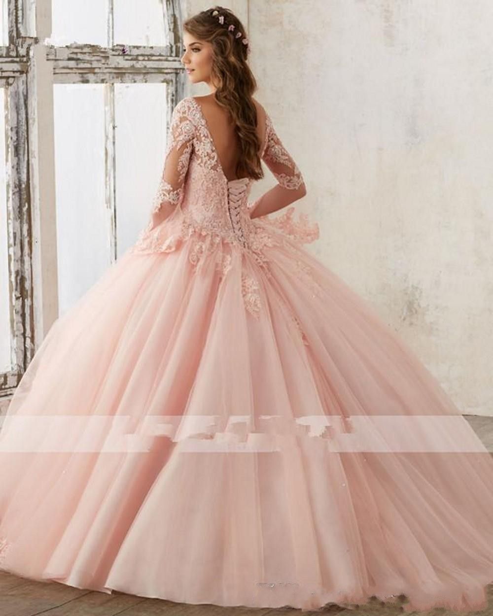 19 Nova Manga Longa Bebe Rosa Bola Vestido Quinceanera Vestidos V Neck Lace Apliques Longos Baile Doce 16 Vestidos De Baile Vestidos De Quinceanera 322 De Hxhdress 168 39 Pt Dhgate Com 19 Nova Manga Longa Bebe Rosa Bola Vestido Quinceanera Vestidos V Neck Lace Apliques Longos Baile Doce 16 Vestidos De Baile Vestidos De Quinceanera 322 De Hxhdress 168 39 Pt Dhgate Com