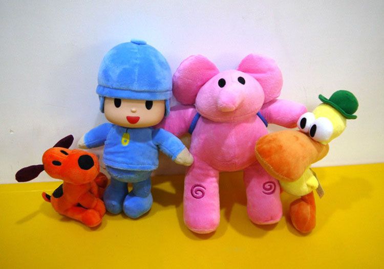 pocoyo plush set