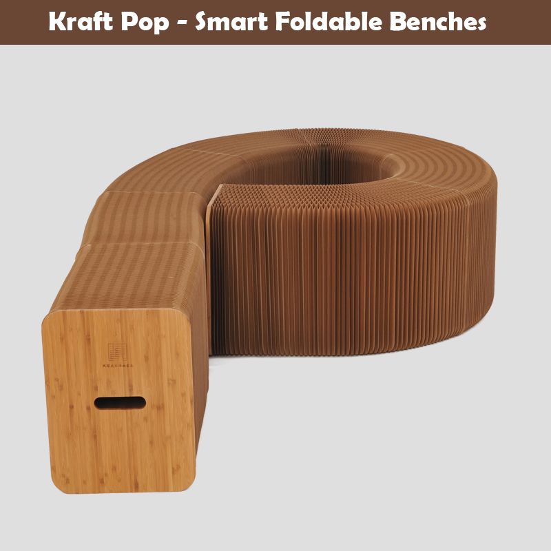 Best H42xl600cm Novel Innovation Furniture Pop Smart Bench 