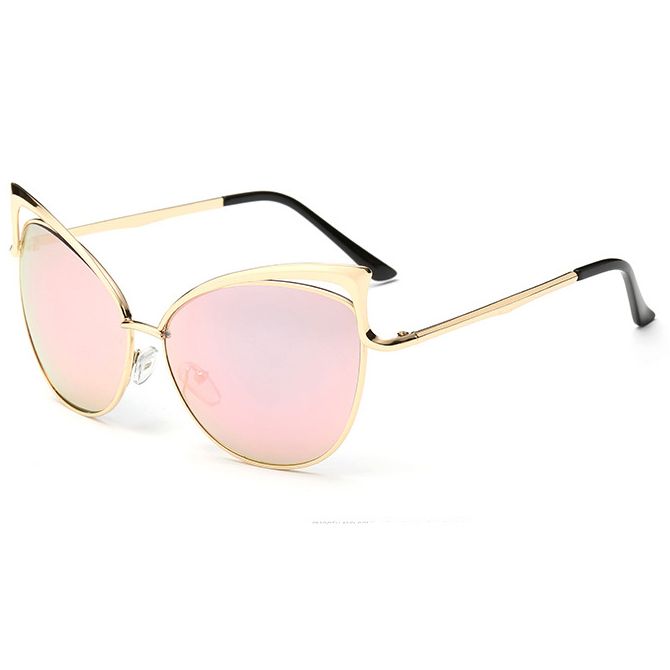 Nouvelle Eye 2018 Mode Marque Mirror Cat Visuel De Beam Bonne Soleil Femmes Hommes Luxe Femelle Lunettes Designer Twin Vintage uTFcK5l1J3