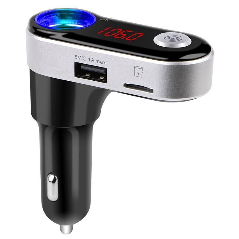 Bluetooth Car FM Transmitter Wireless Radio Adapter USB Charger for Cell Phone