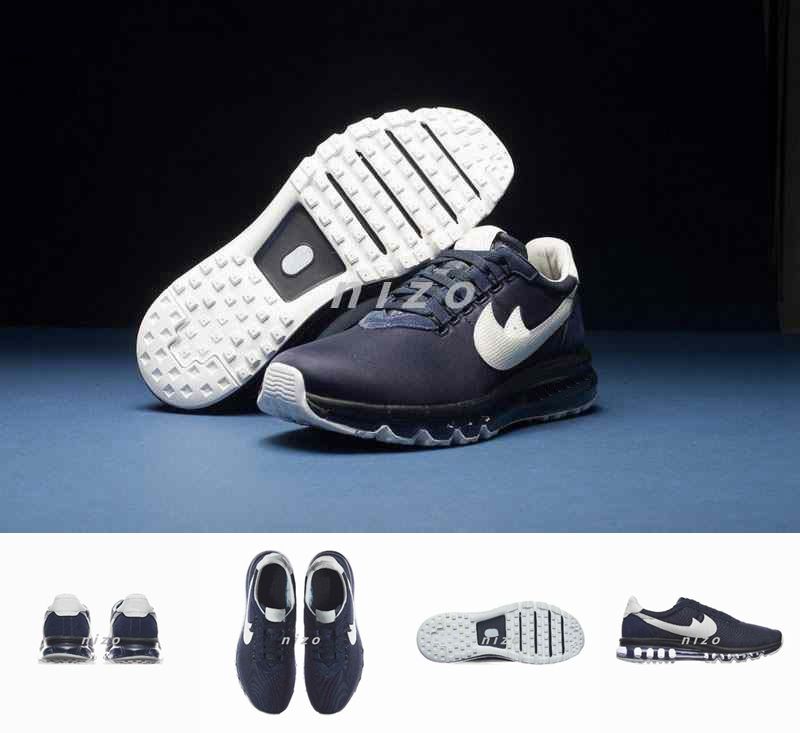 2016 Max Running Shoes Hiroshi Fujiwara Design Navy Blue