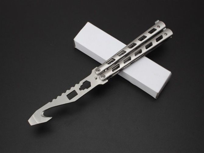 Cheapest Benchmade Balisong Knives 3Cr13Mov 55HRC Tactical Folding