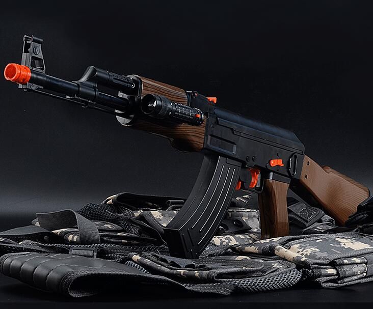 2019 AK47 Gel Ball Bullet Gun Toy For Electric Shoot Magazine Take