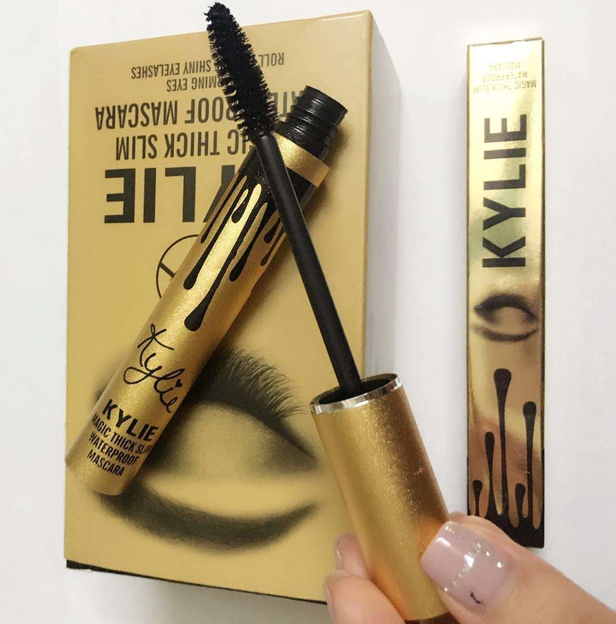 Kylie Jenner Mascara Magic Thick Slim Waterproof Mascara Black Eye Mascara Long Eyelash Charming