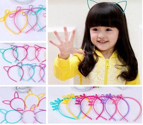 Shopping bag Cat Ear Headbands. Channel cute feline spirit with our selection of cat ear headbands. This fierce and fun trend is the purr-fect finishing touch to your hairstyle. Our cat ears for girls come in all sorts of designs including: floral, bedazzled, light up, and more. If you find that your animal instincts are breaking through, animal ear.