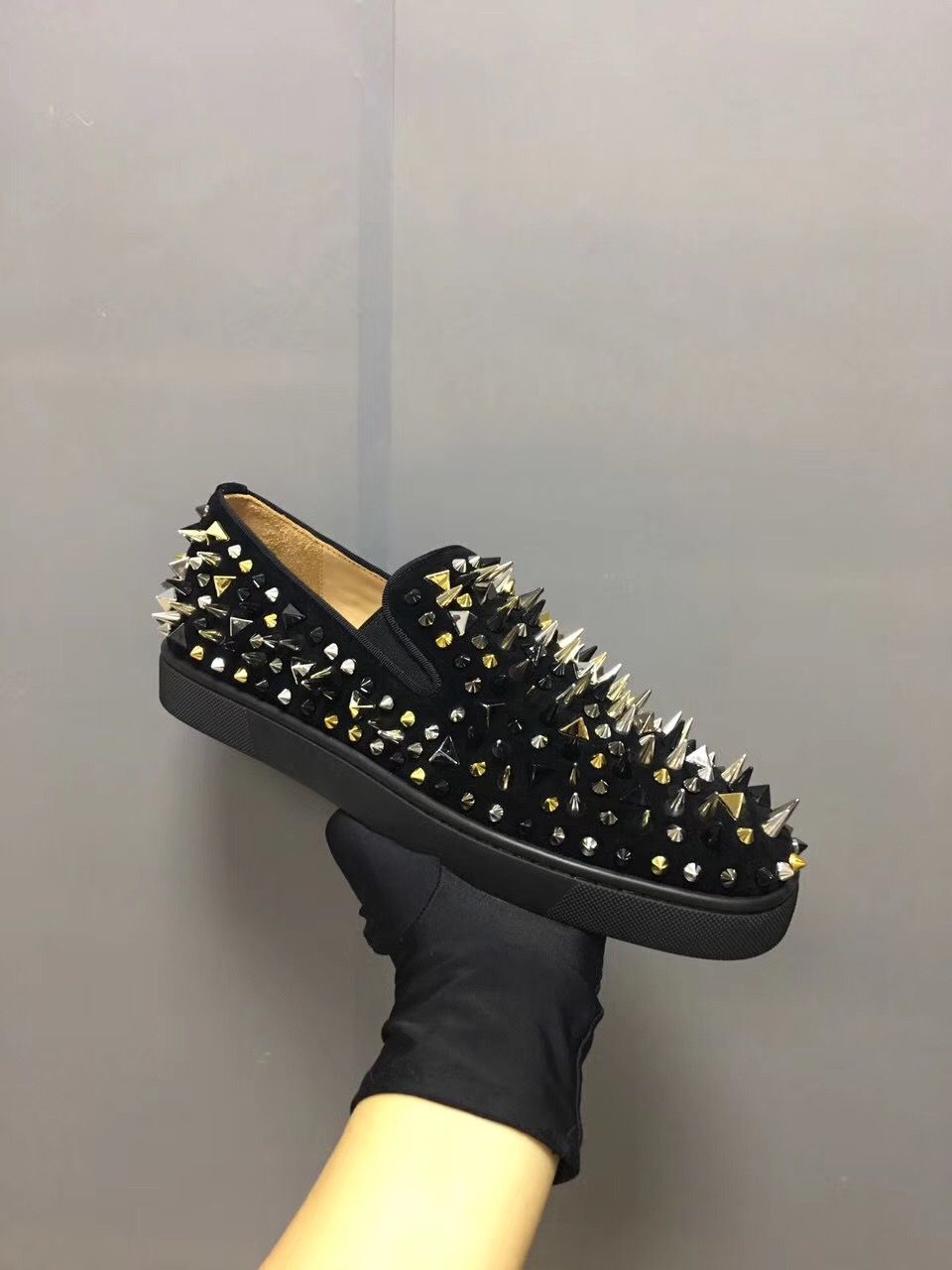 trainers with red bottoms