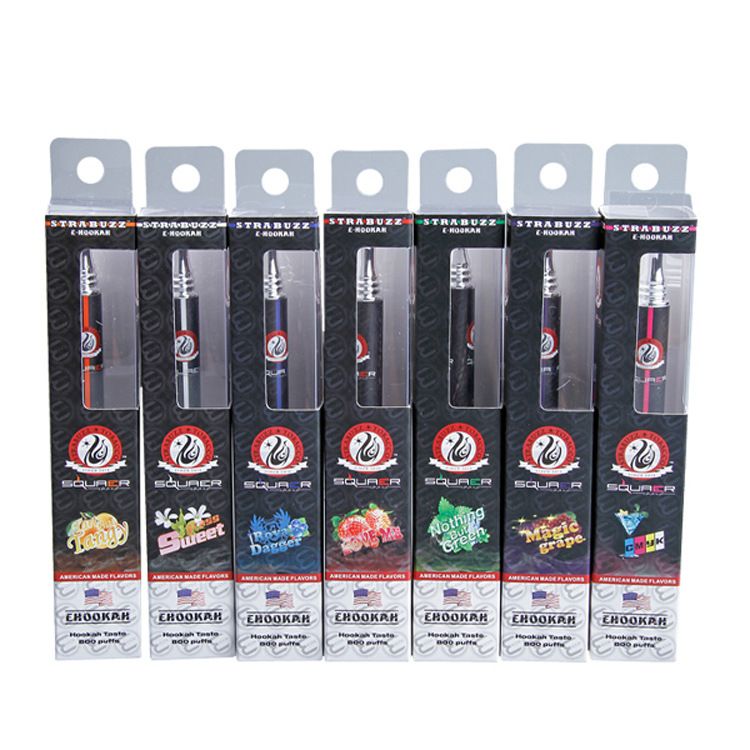Disposable E Hookah Shisha Fruit Flavors 800 Puffs Metal Tips Crystal