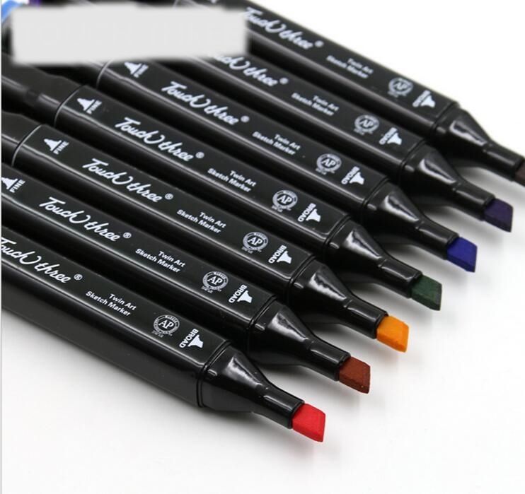 2019 Touch Three Markers Micron Pens Acrylic Markers Tire Marker Sketch