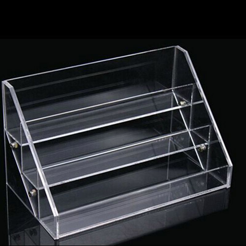 2019 Wholesale 3 Tiers Acrylic Cosmetic Display Case Stand Organizer