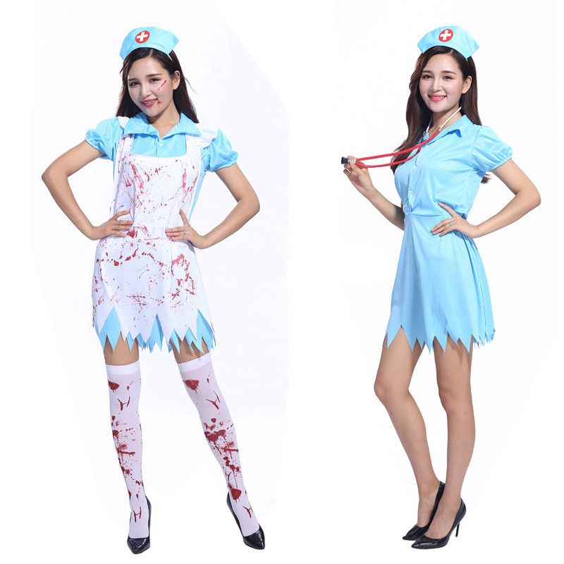 halloween costume adult female nurse sexy bloody horror masquerade suit nurse role play costumes baby halloween costumes funny halloween costumes from