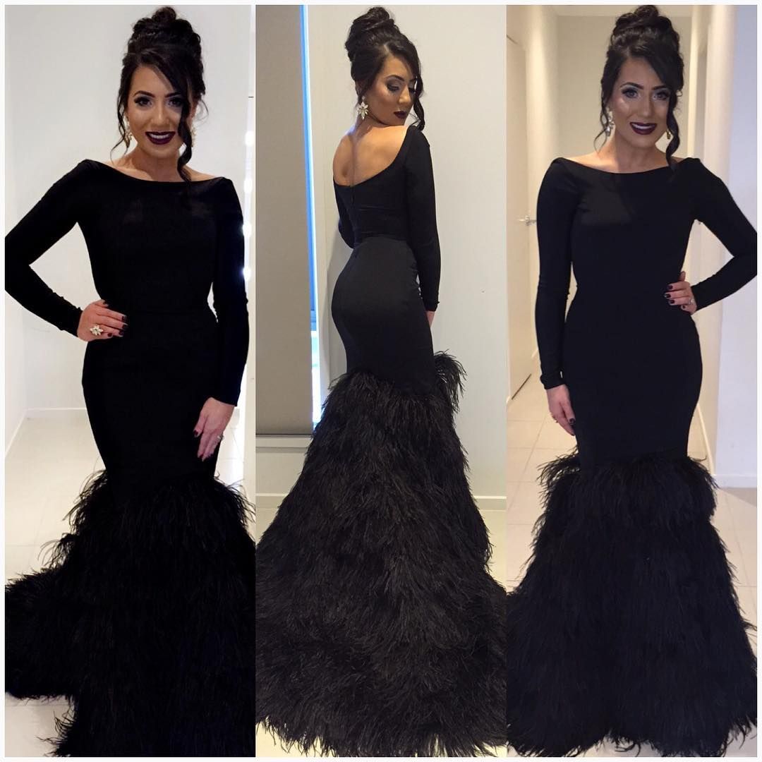 black special occasion dresses