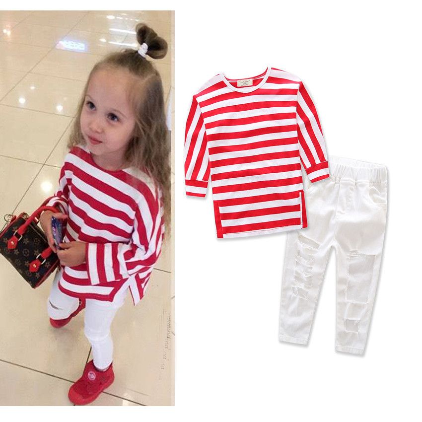 camisetas rayas rojas y blancas niño