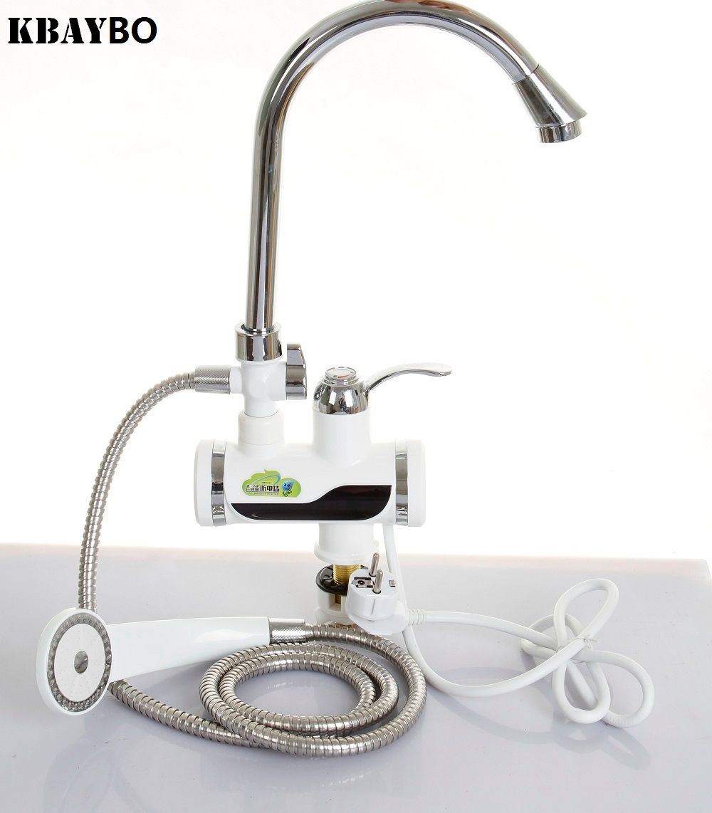 2019 3000W Instant Electric Shower Water Heater Instant Hot Faucet