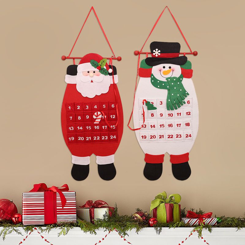 2018 vintage christmas countdown calendar dolls mini santa claus snowman reindeer christmas decorations christmas gifts toys for kids from runbaby - Vintage Christmas Gifts 2018 vintage christmas countdown calendar dolls mini santa claus snowman reindeer christmas decorations christmas gifts toys for kids from runbaby - Vintage Christmas Gifts