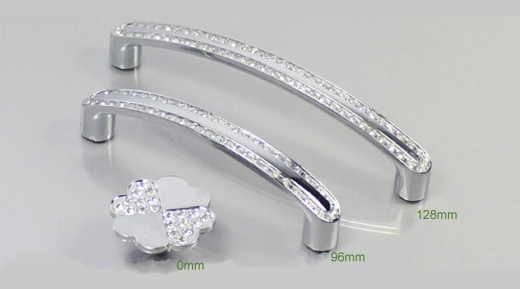 2020 Modern Furniture Handles Hardware Crystal Set Diamond Knobs