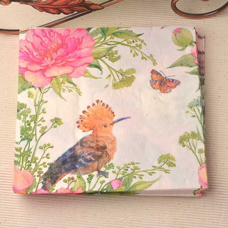 Butterfly Paper Napkins For Decoupage Kleenex Servittes Diy