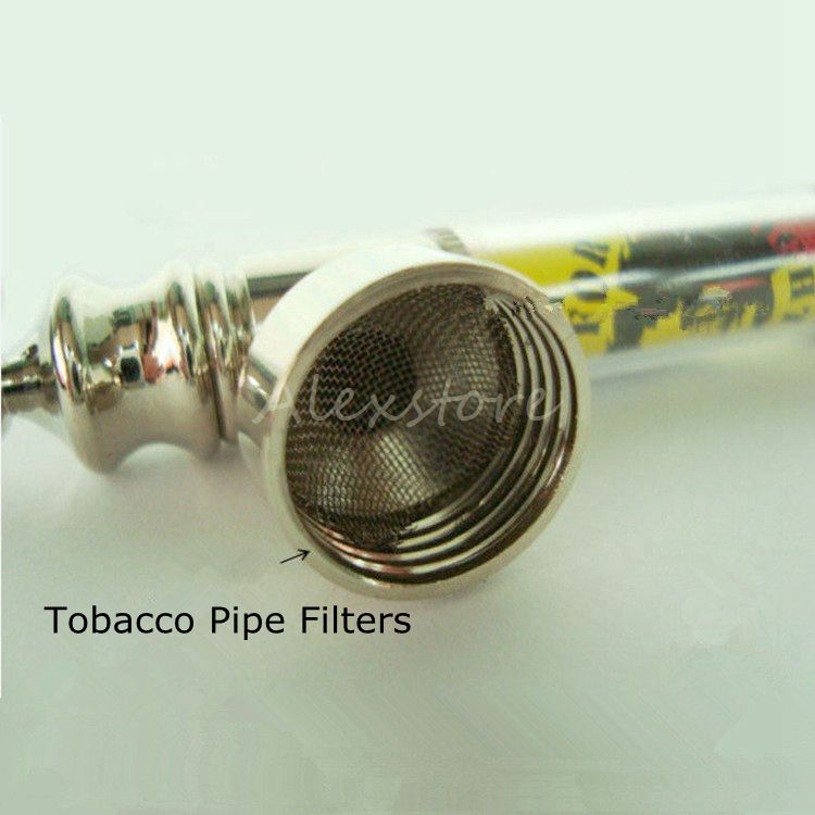 Tobacco Smoking Pipe Screen Metal Filters Silver And Brass Stainless