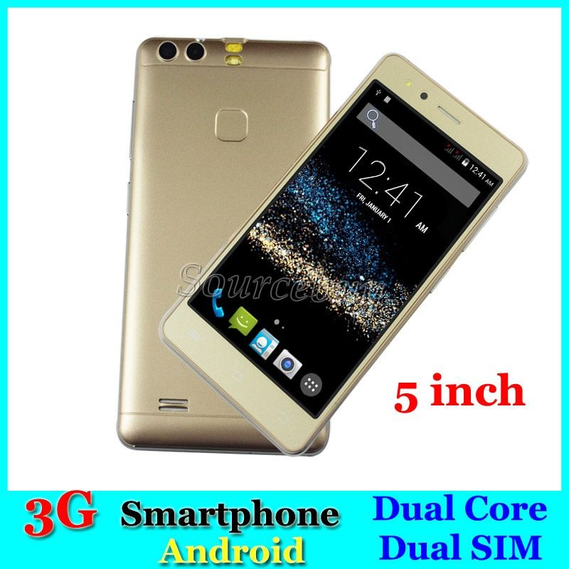 free dhl 5 inch dual sim mobile phones android