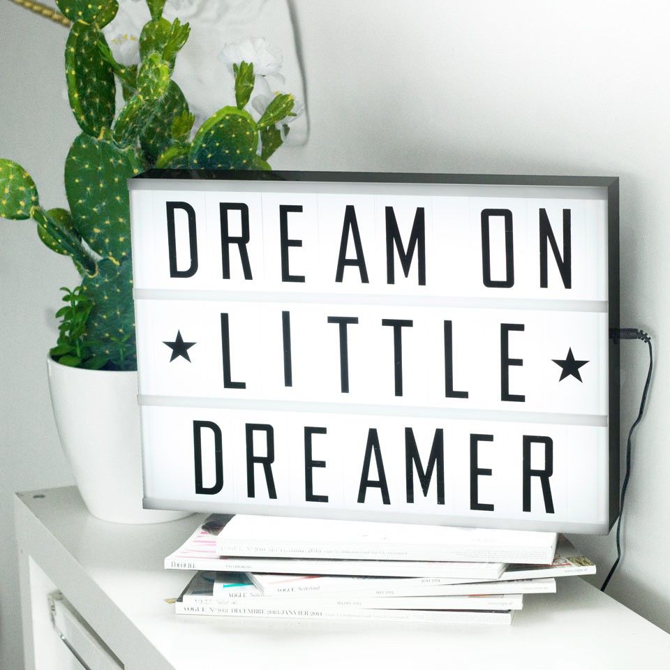 2019 LitEnergy Light Up Your Life A4 Size Cinematic Light Box With